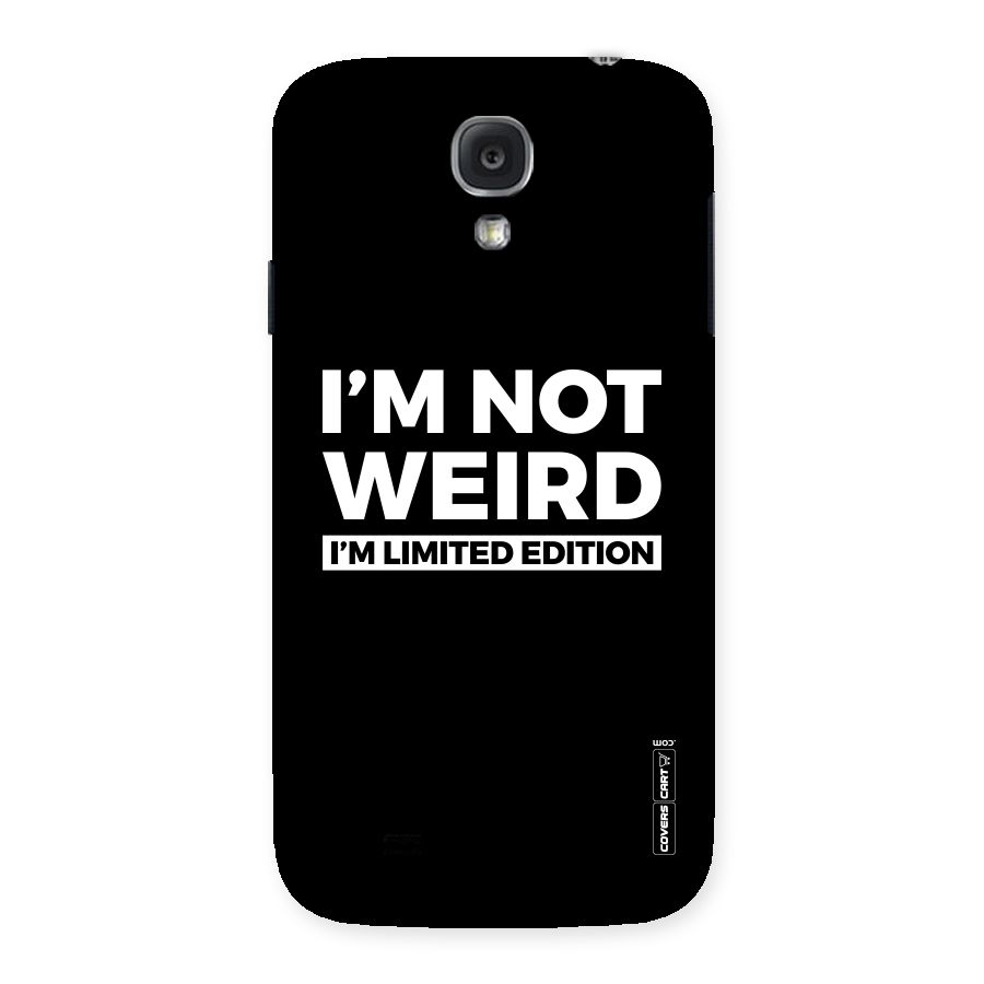 Limited Edition Back Case for Samsung Galaxy S4