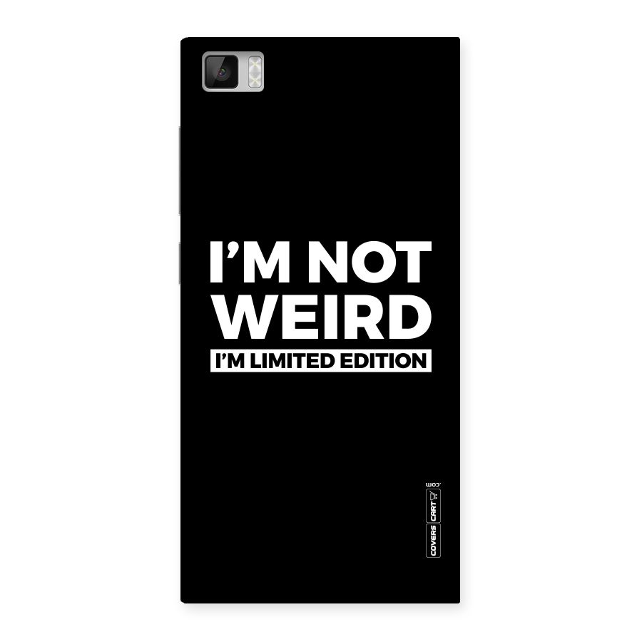 Limited Edition Back Case for Xiaomi Mi3