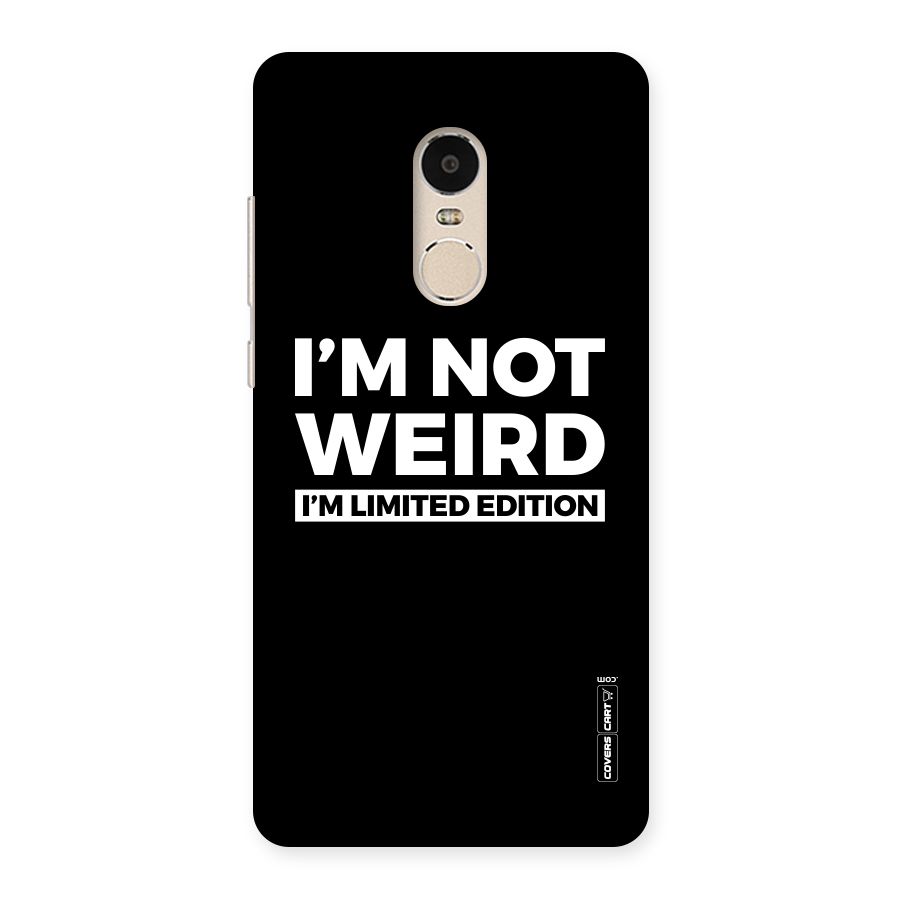 Limited Edition Back Case for Xiaomi Redmi Note 4