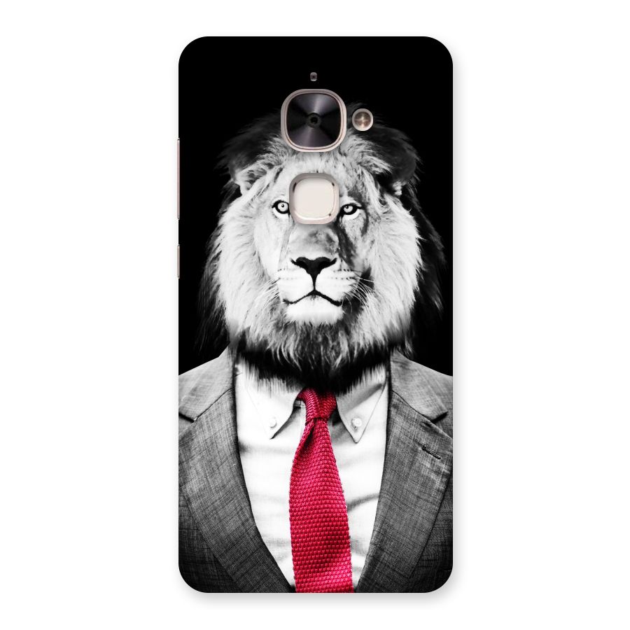 Lion with Red Tie Back Case for Le 2