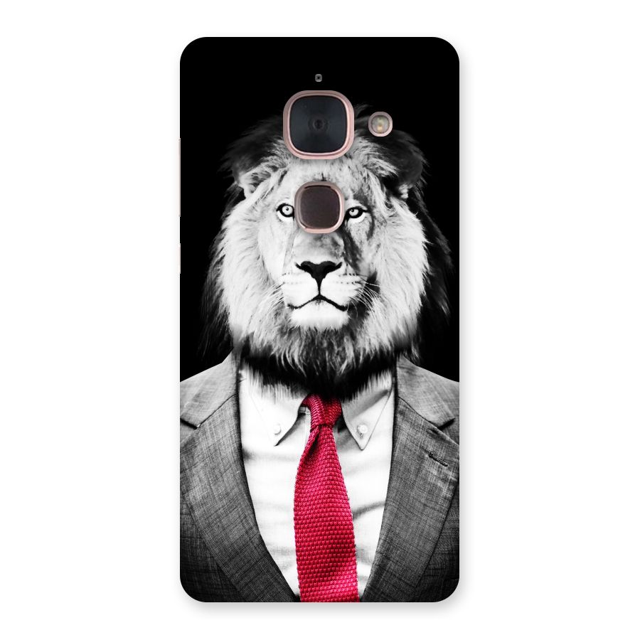 Lion with Red Tie Back Case for Le Max 2