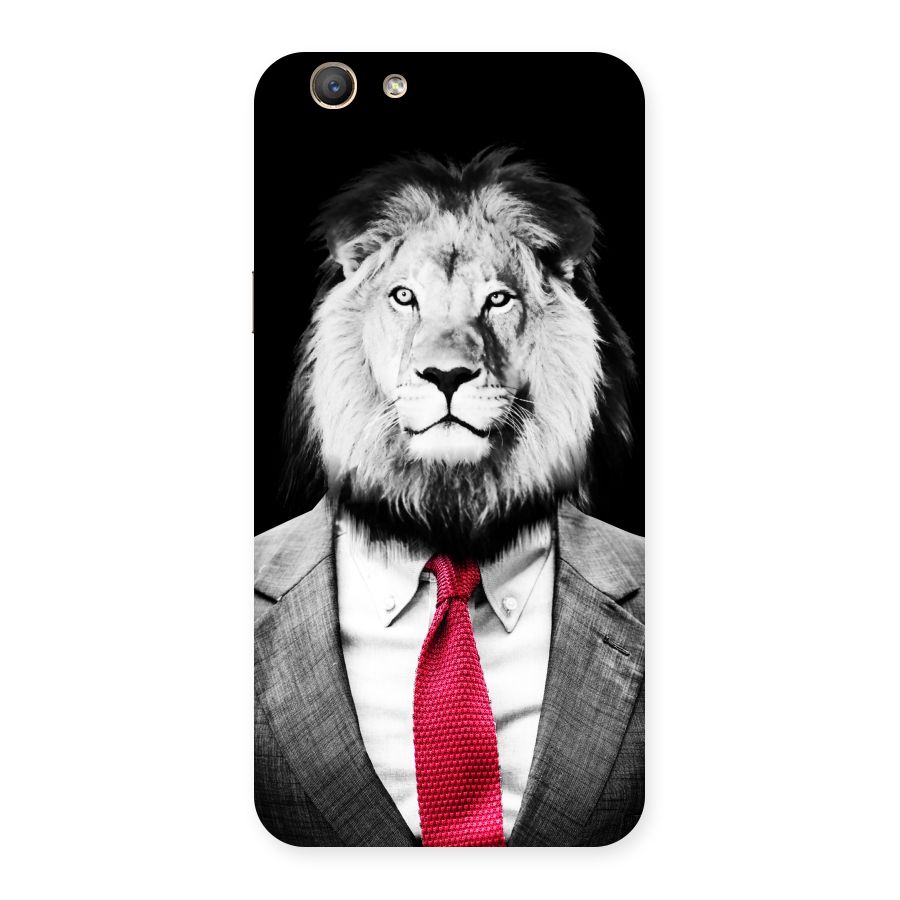 Lion with Red Tie Back Case for Oppo F1s