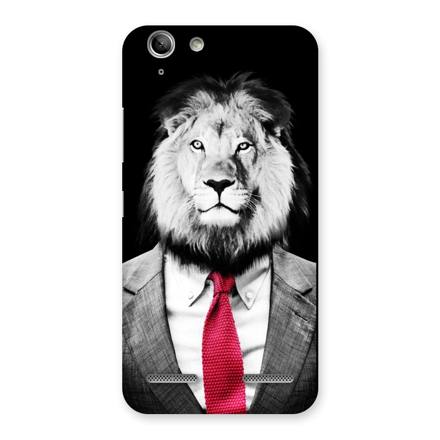 Lion with Red Tie Back Case for Vibe K5 Plus