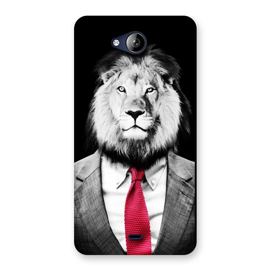 Lion with Red Tie Back Case for Canvas Play Q355