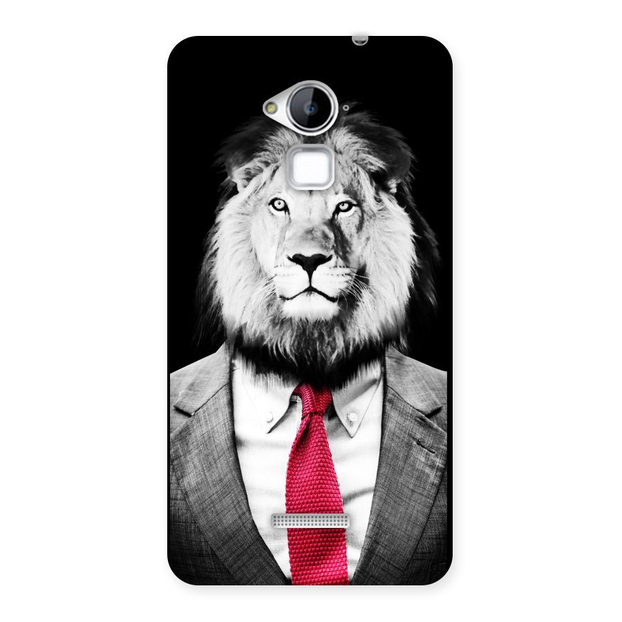 Lion with Red Tie Back Case for Coolpad Note 3