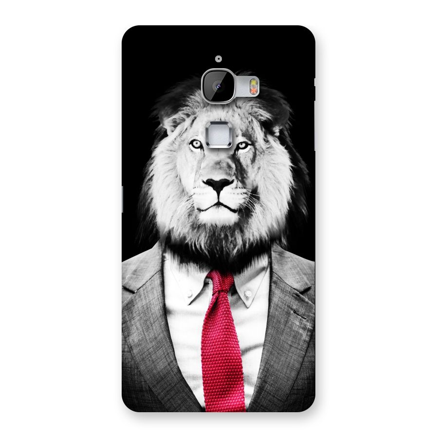 Lion with Red Tie Back Case for LeTv Le Max