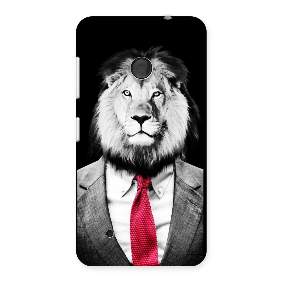 Lion with Red Tie Back Case for Lumia 530