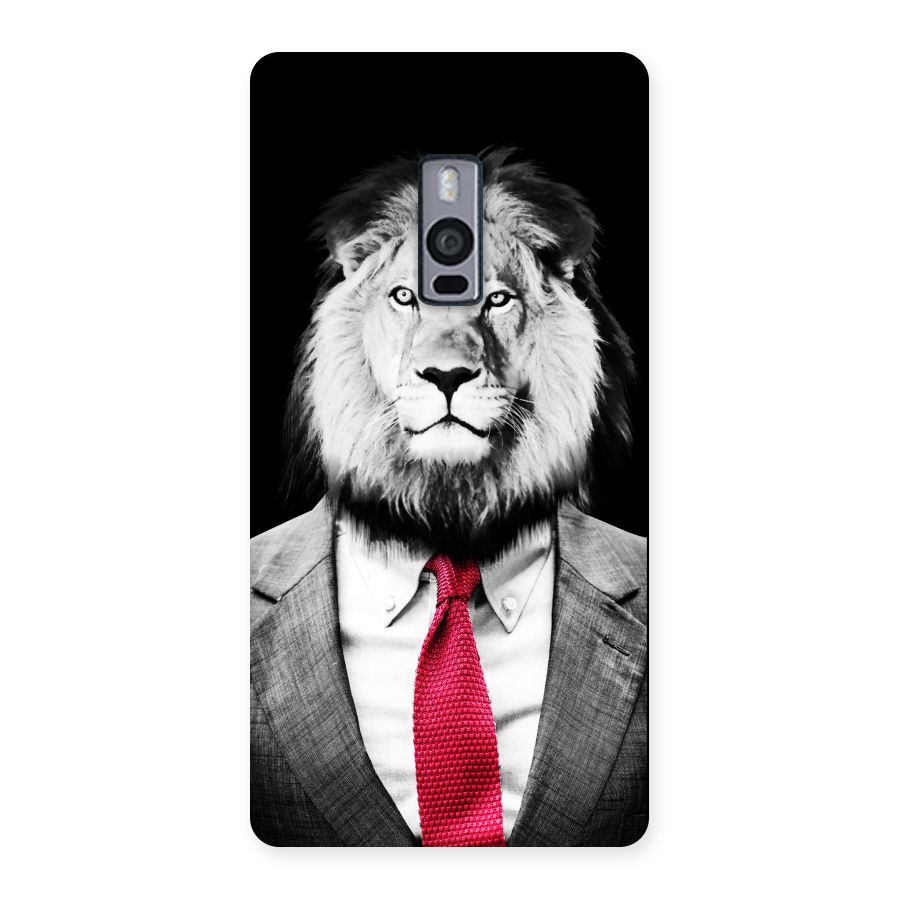 Lion with Red Tie Back Case for OnePlus Two