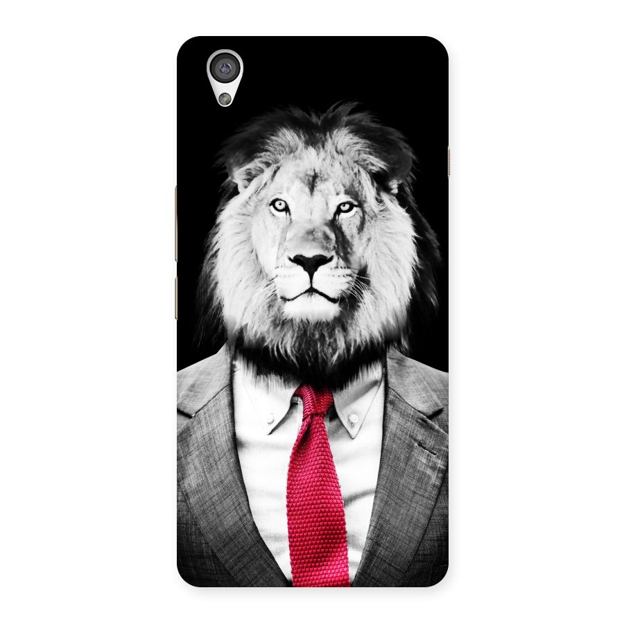 Lion with Red Tie Back Case for OnePlus X