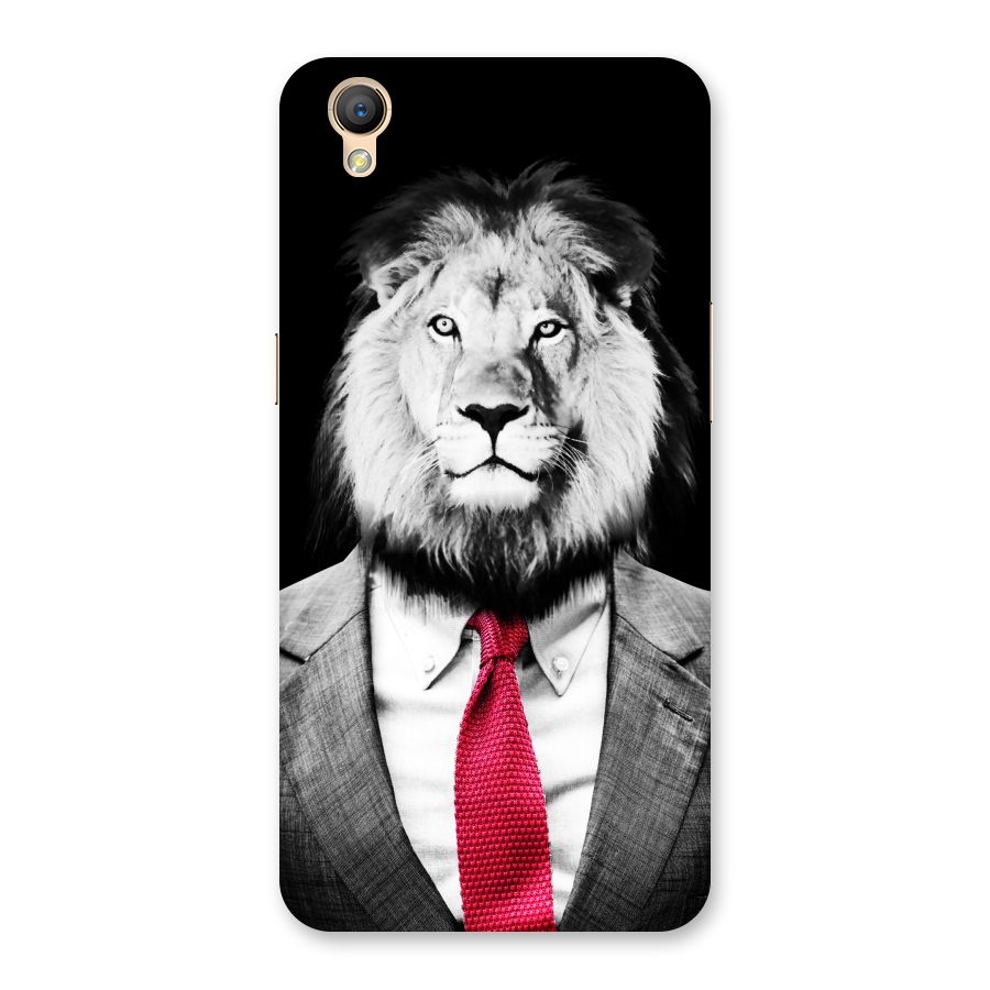 Lion with Red Tie Back Case for Oppo A37