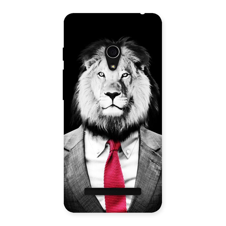 Lion with Red Tie Back Case for Zenfone 5