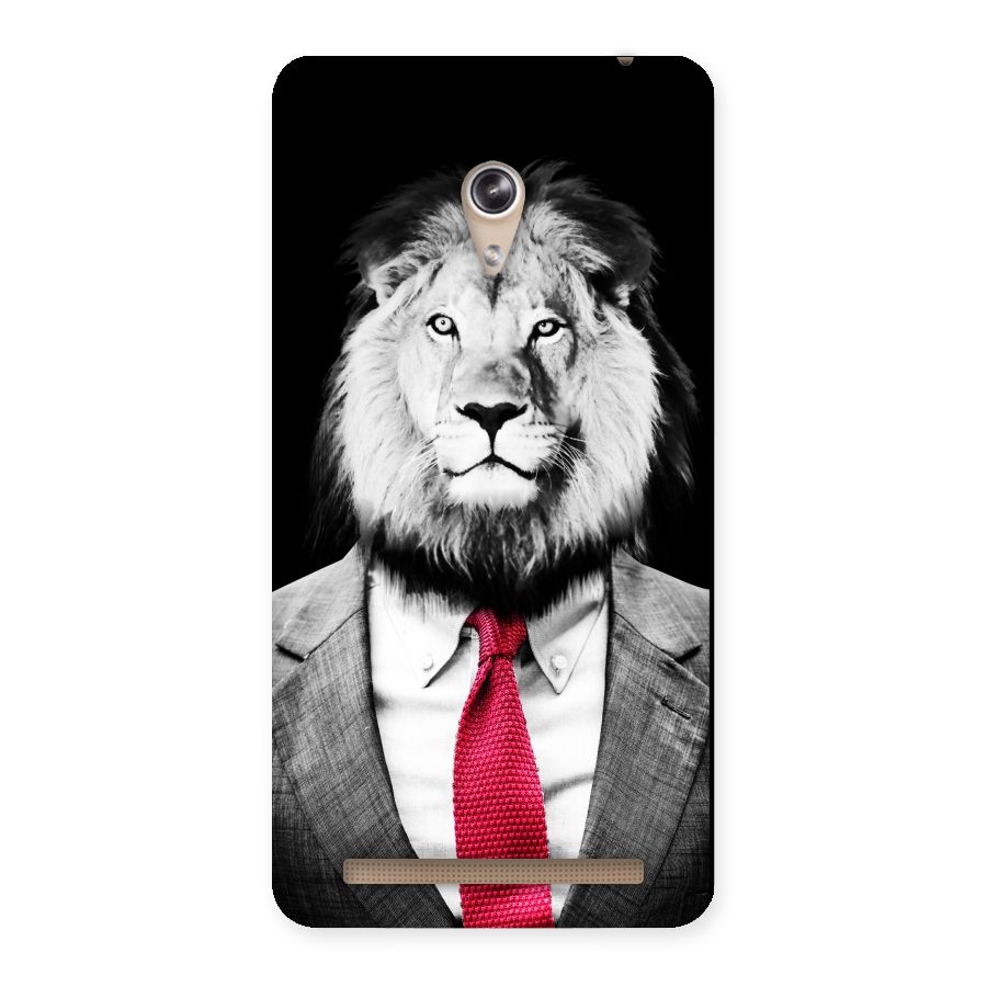 Lion with Red Tie Back Case for Zenfone 6