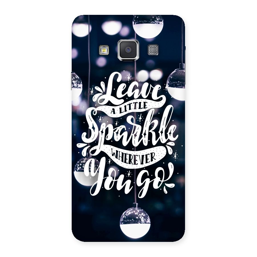 Little Spark Back Case for Galaxy A3