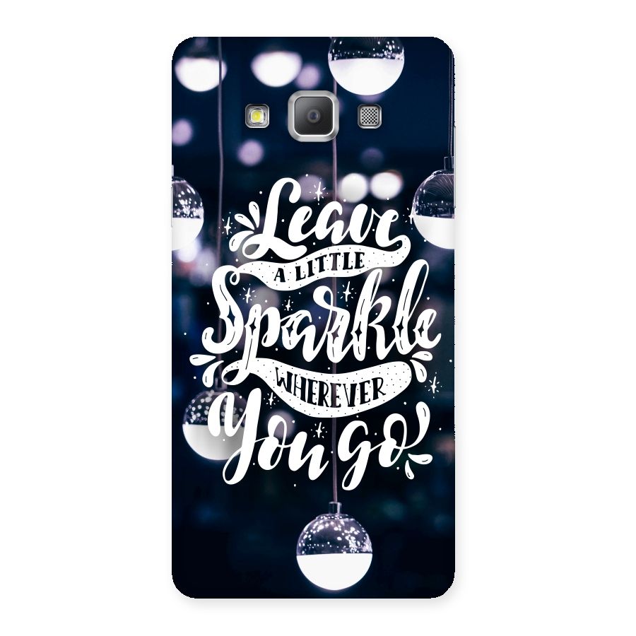 Little Spark Back Case for Galaxy A7