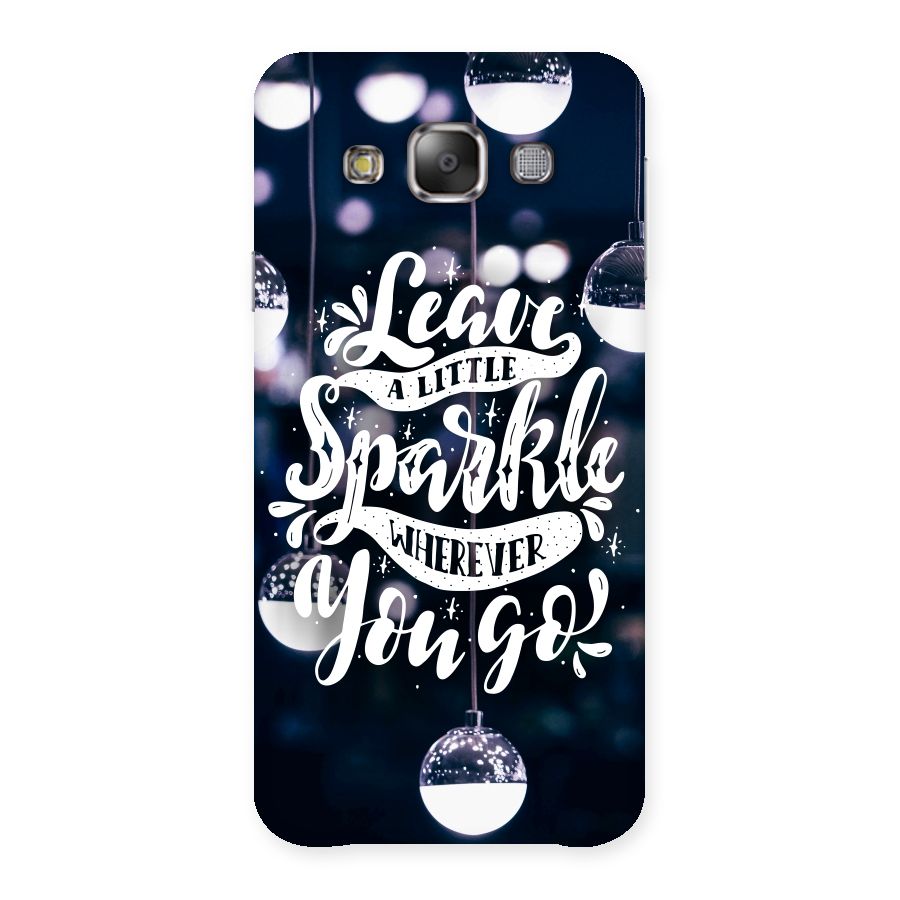 Little Spark Back Case for Galaxy E7