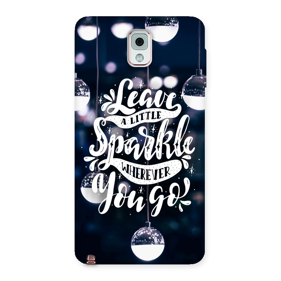 Little Spark Back Case for Galaxy Note 3