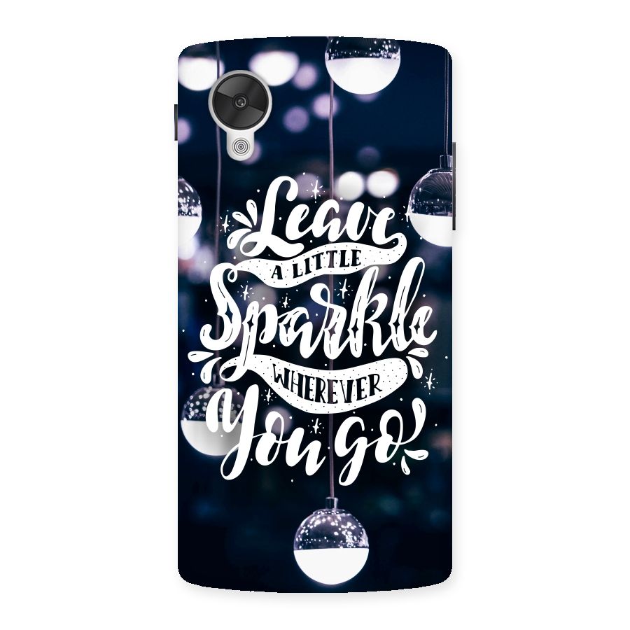 Little Spark Back Case for Google Nexsus 5