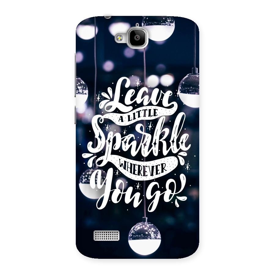 Little Spark Back Case for Honor Holly
