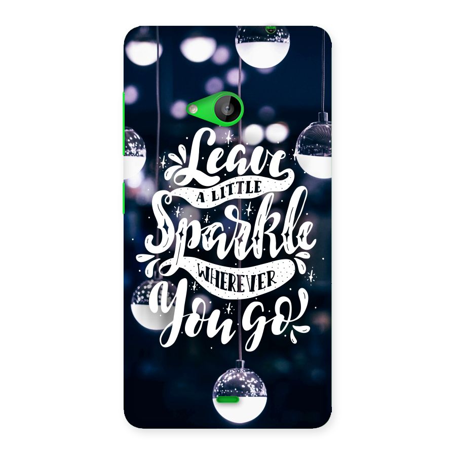 Little Spark Back Case for Lumia 535