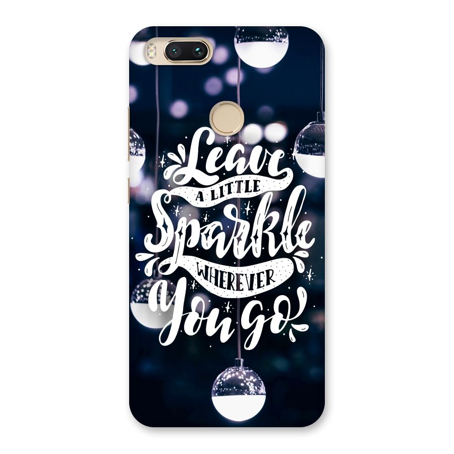 Little Spark Back Case for Mi A1