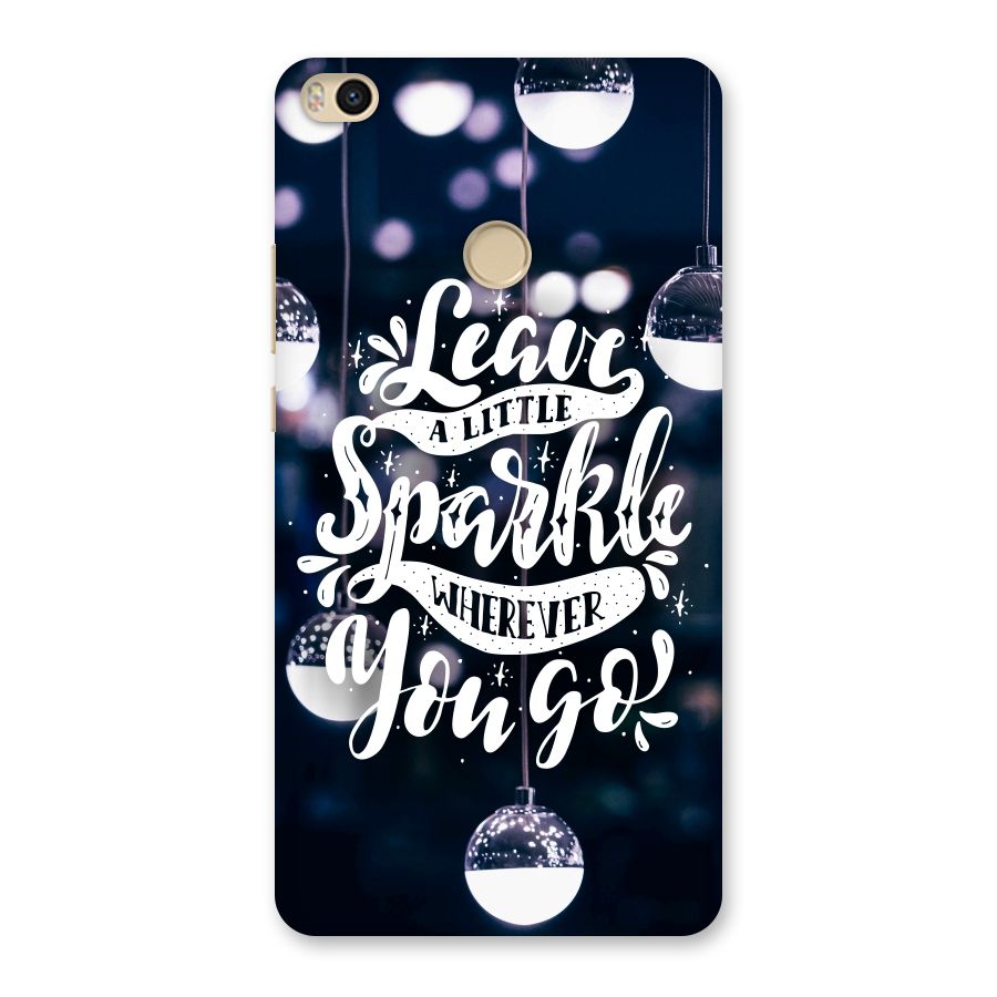 Little Spark Back Case for Mi Max 2