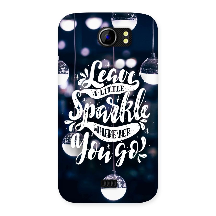 Little Spark Back Case for Micromax Canvas 2 A110