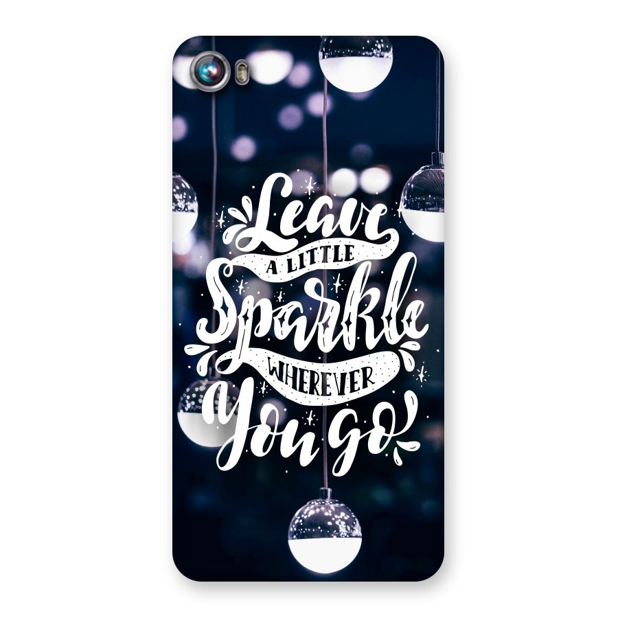 Little Spark Back Case for Micromax Canvas Fire 4 A107