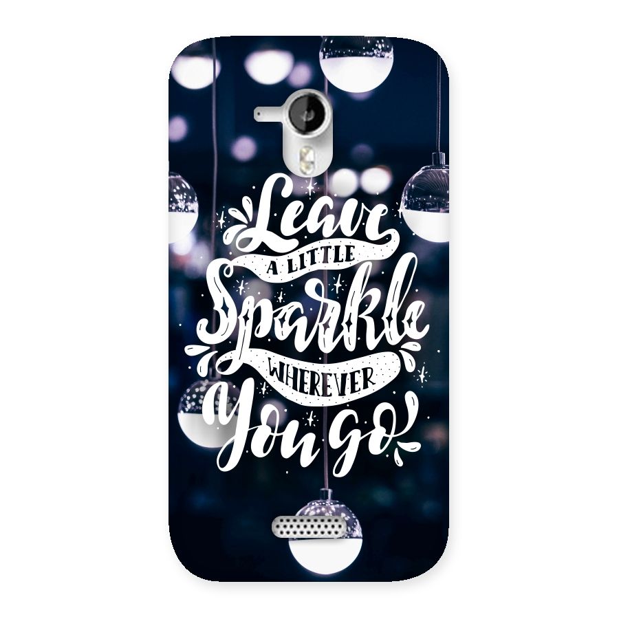 Little Spark Back Case for Micromax Canvas HD A116