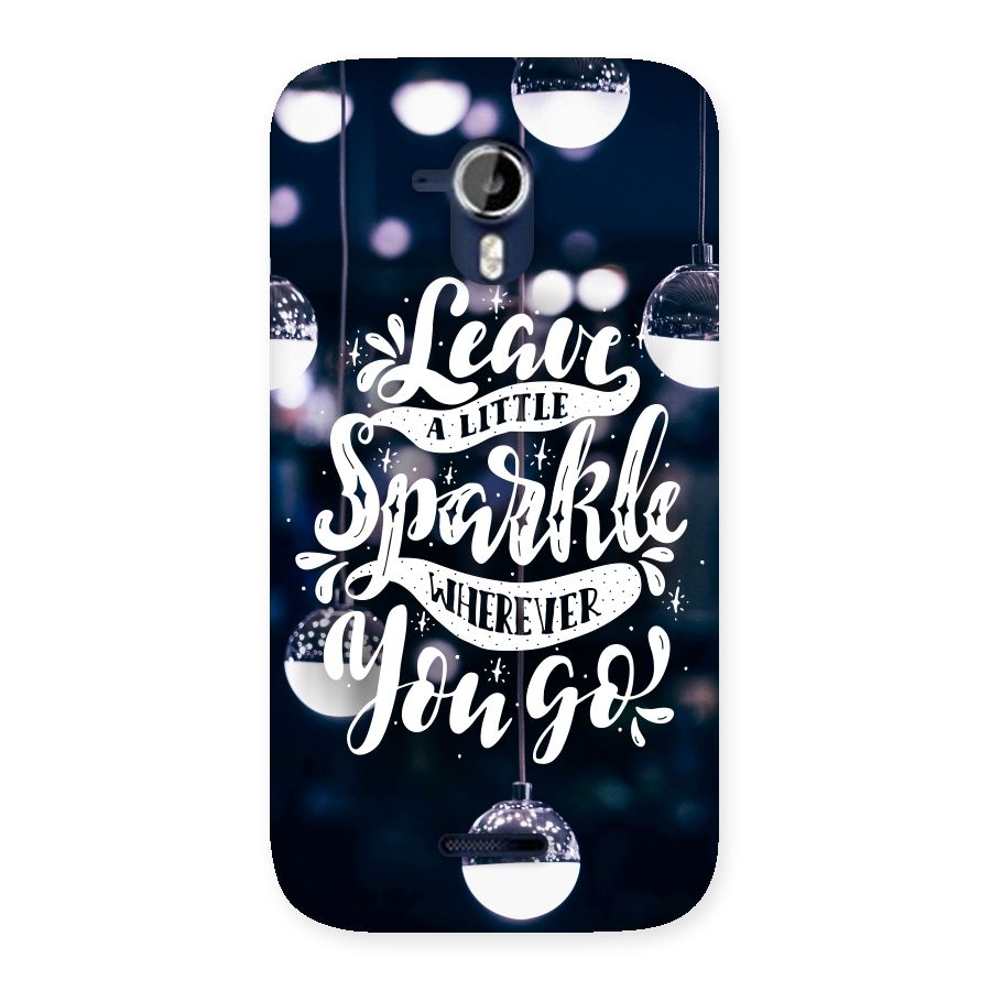 Little Spark Back Case for Micromax Canvas Magnus A117