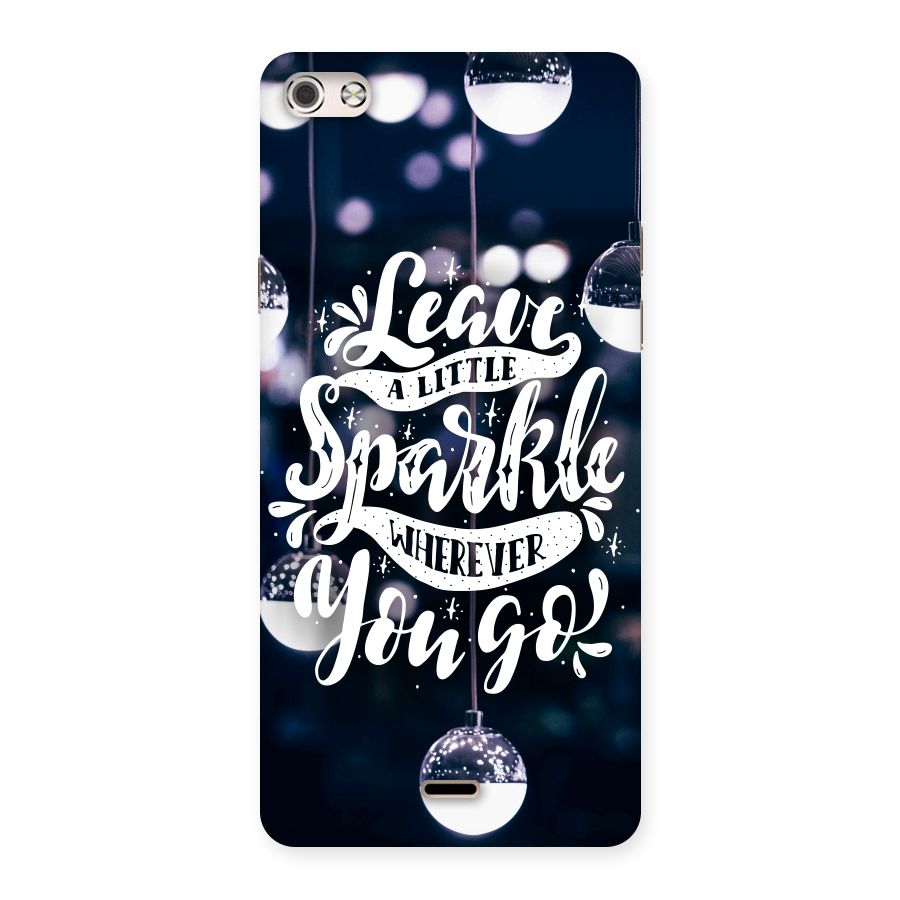 Little Spark Back Case for Micromax Canvas Silver 5