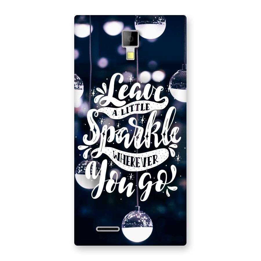 Little Spark Back Case for Micromax Canvas Xpress A99