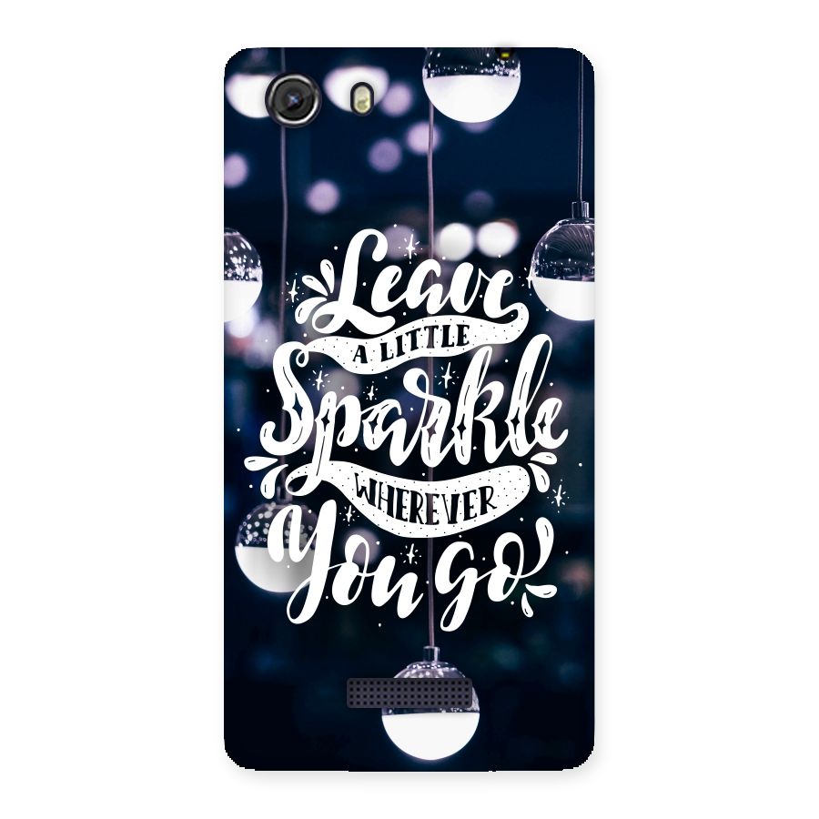 Little Spark Back Case for Micromax Unite 3