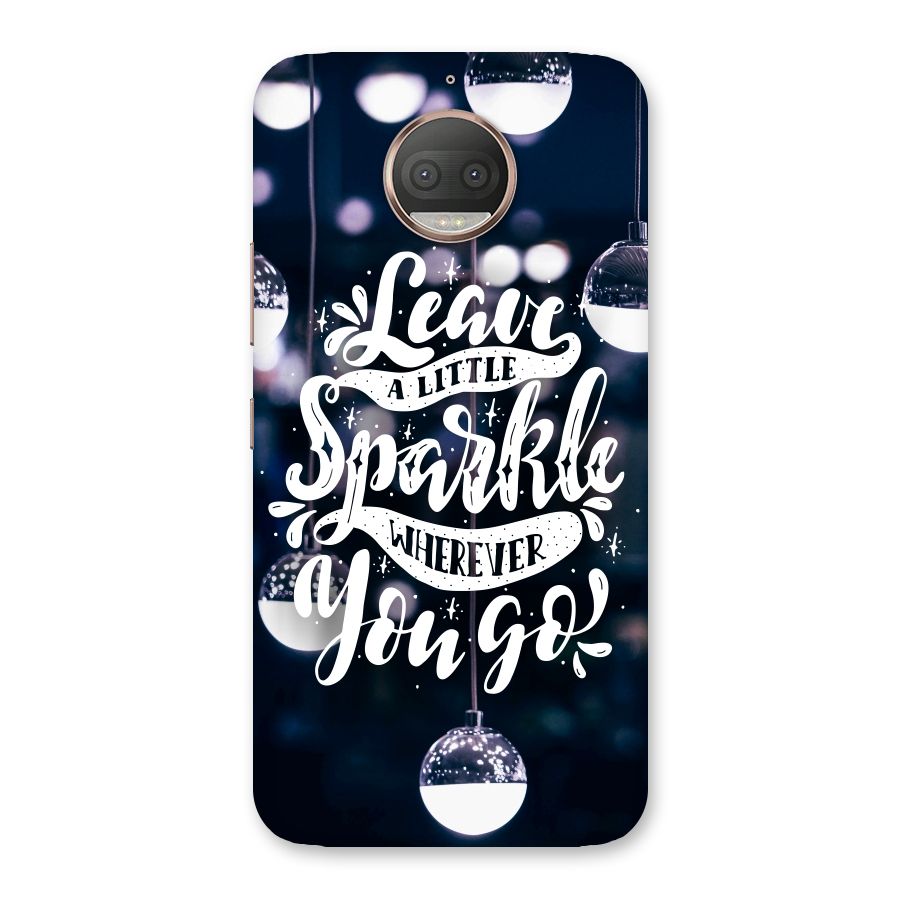 Little Spark Back Case for Moto G5s Plus