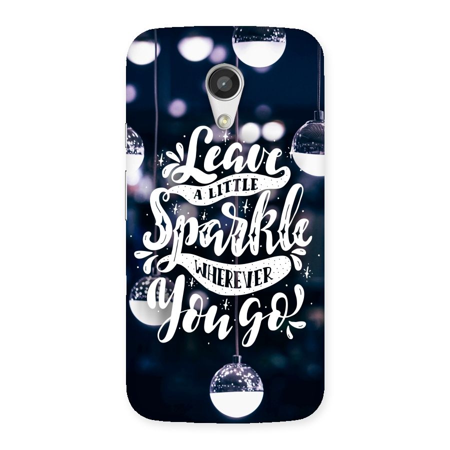 Little Spark Back Case for Moto G 2nd Gen