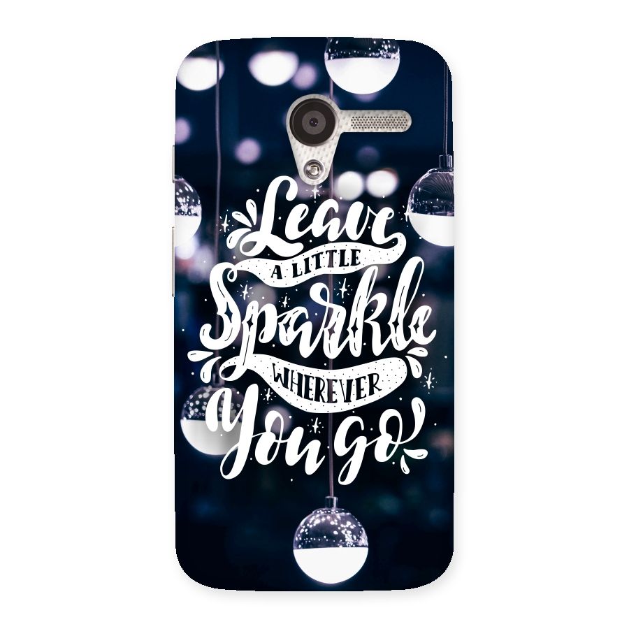 Little Spark Back Case for Moto X