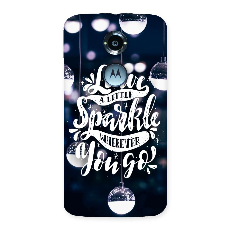 Little Spark Back Case for Moto X 2nd Gen