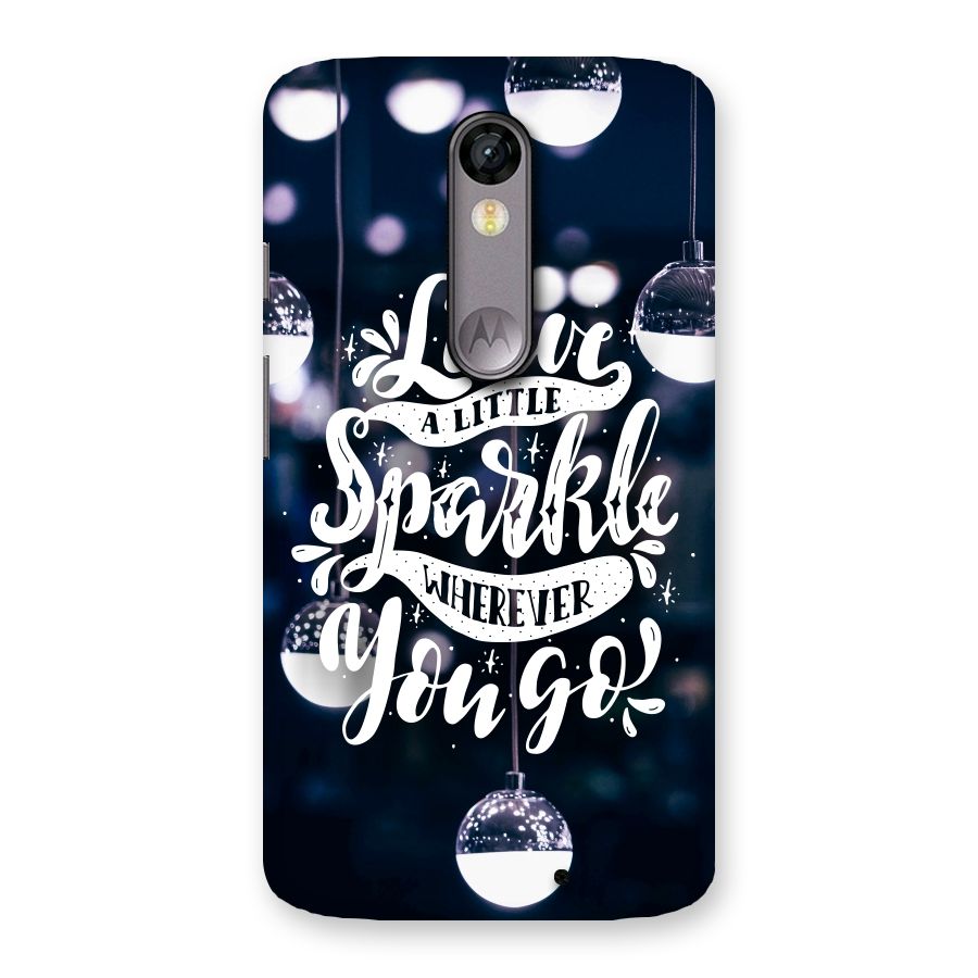 Little Spark Back Case for Moto X Force