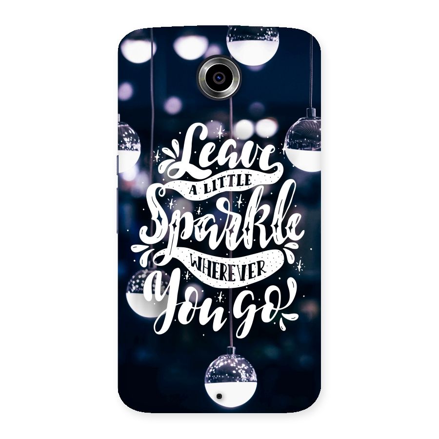 Little Spark Back Case for Nexsus 6