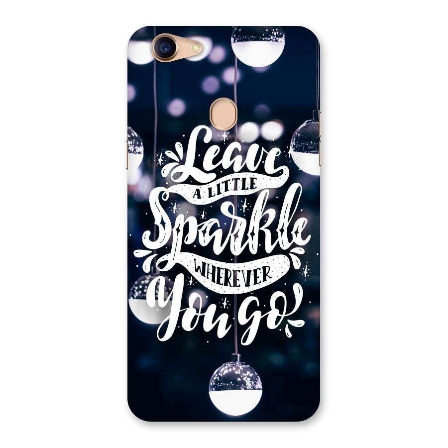 Little Spark Back Case for Oppo F5