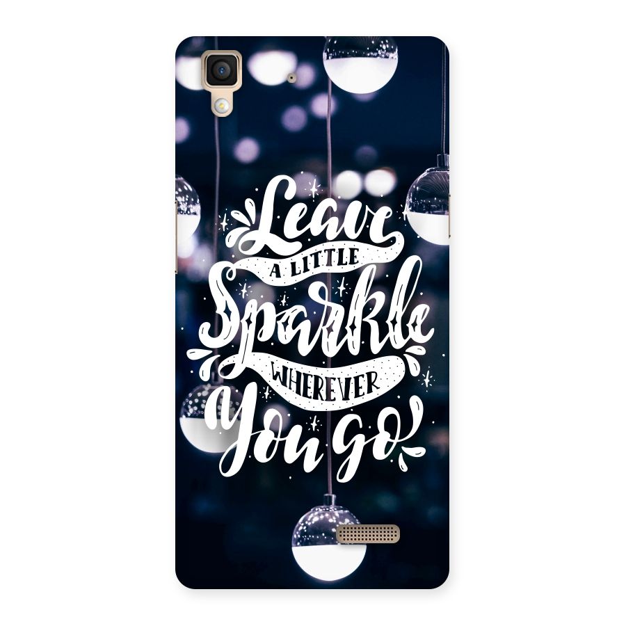 Little Spark Back Case for Oppo R7
