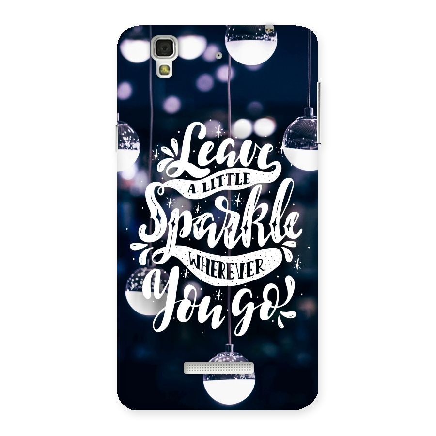 Little Spark Back Case for Yu Yureka