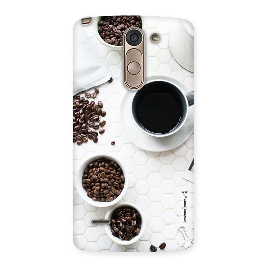Live Coffee Back Case for LG G3 Stylus