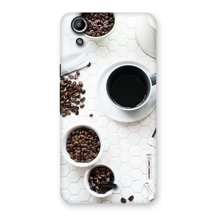 Live Coffee Back Case for Micromax Canvas Selfie Lens Q345