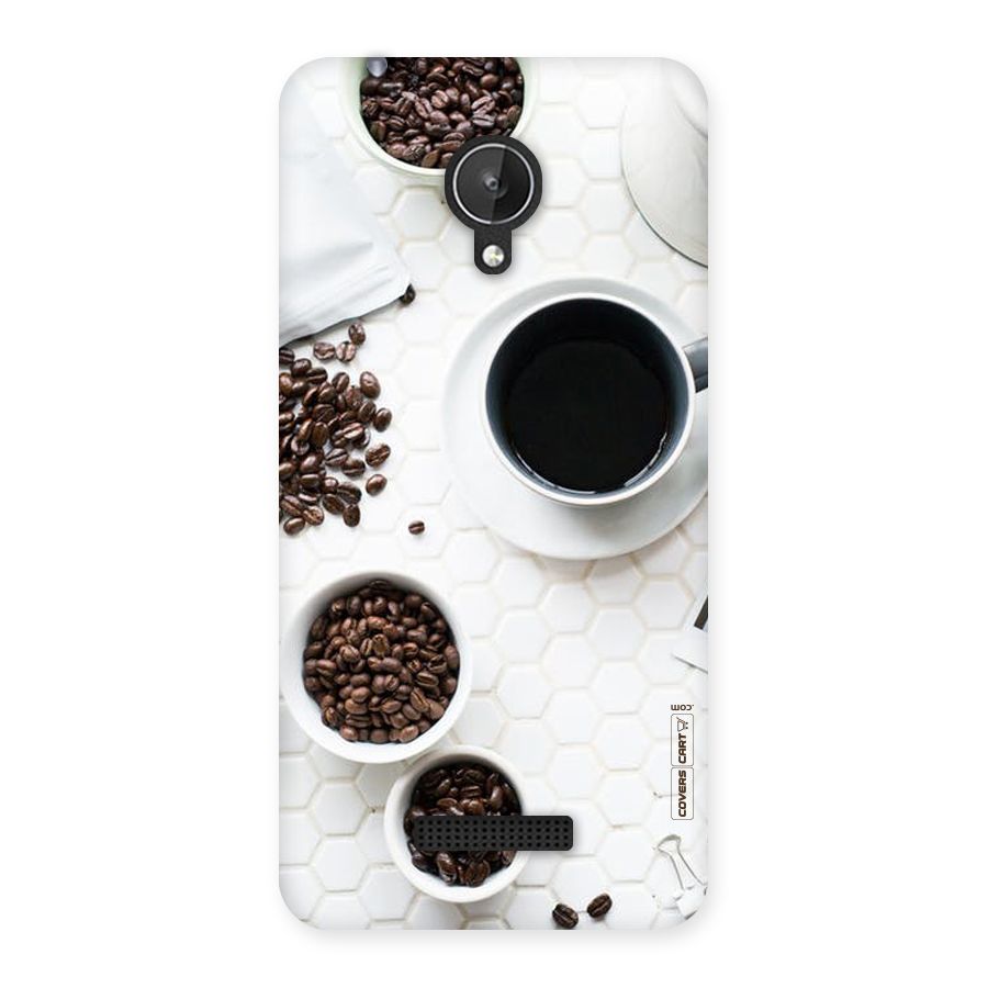 Live Coffee Back Case for Micromax Canvas Spark Q380