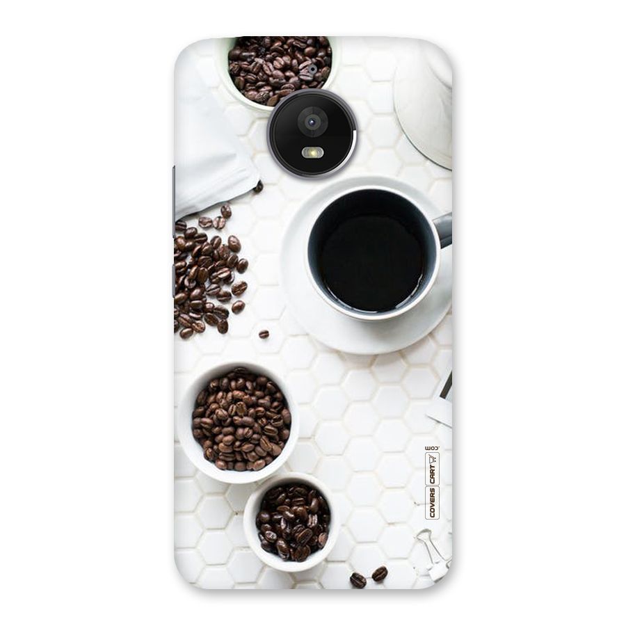Live Coffee Back Case for Moto E4 Plus