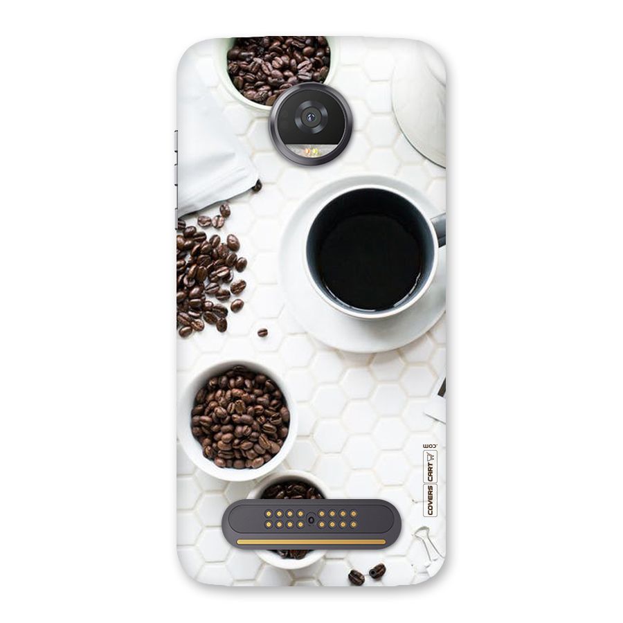 Live Coffee Back Case for Moto Z2 Play