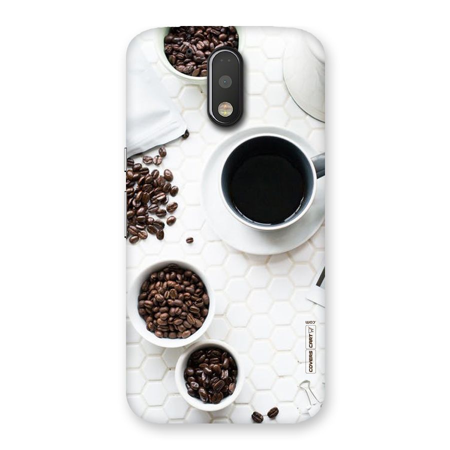 Live Coffee Back Case for Motorola Moto G4 Plus