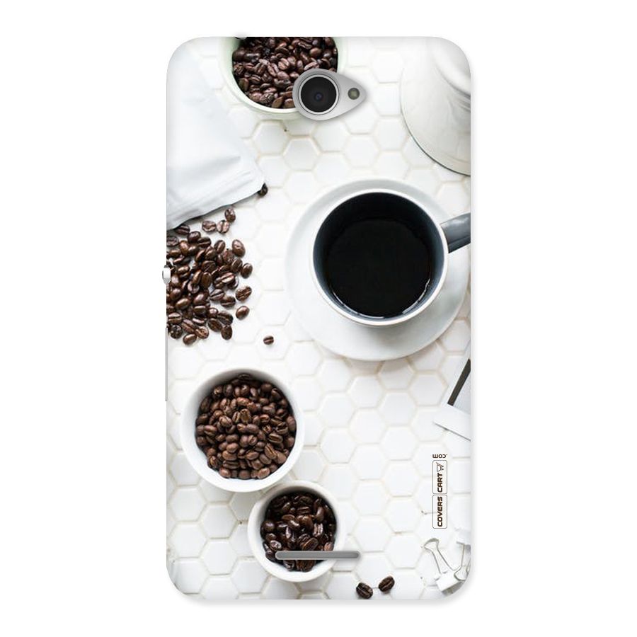 Live Coffee Back Case for Sony Xperia E4