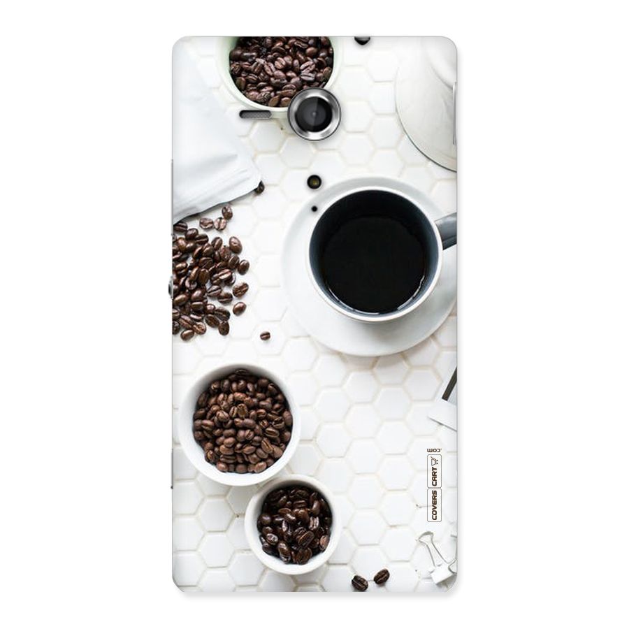 Live Coffee Back Case for Sony Xperia SP