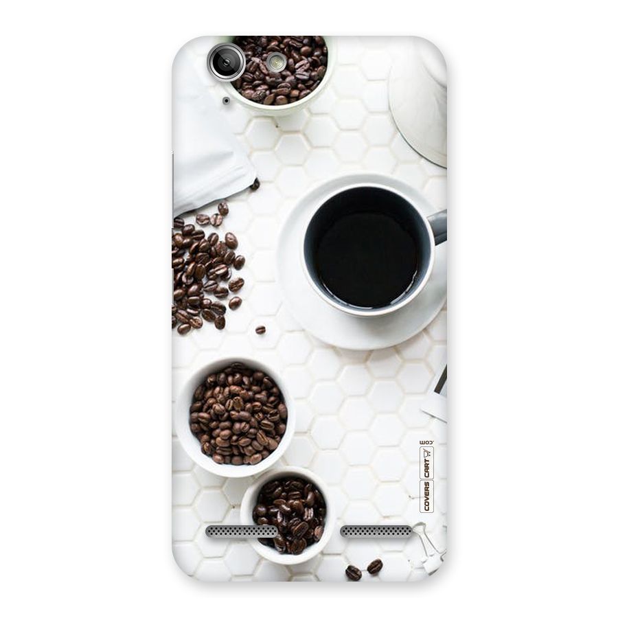 Live Coffee Back Case for Vibe K5 Plus